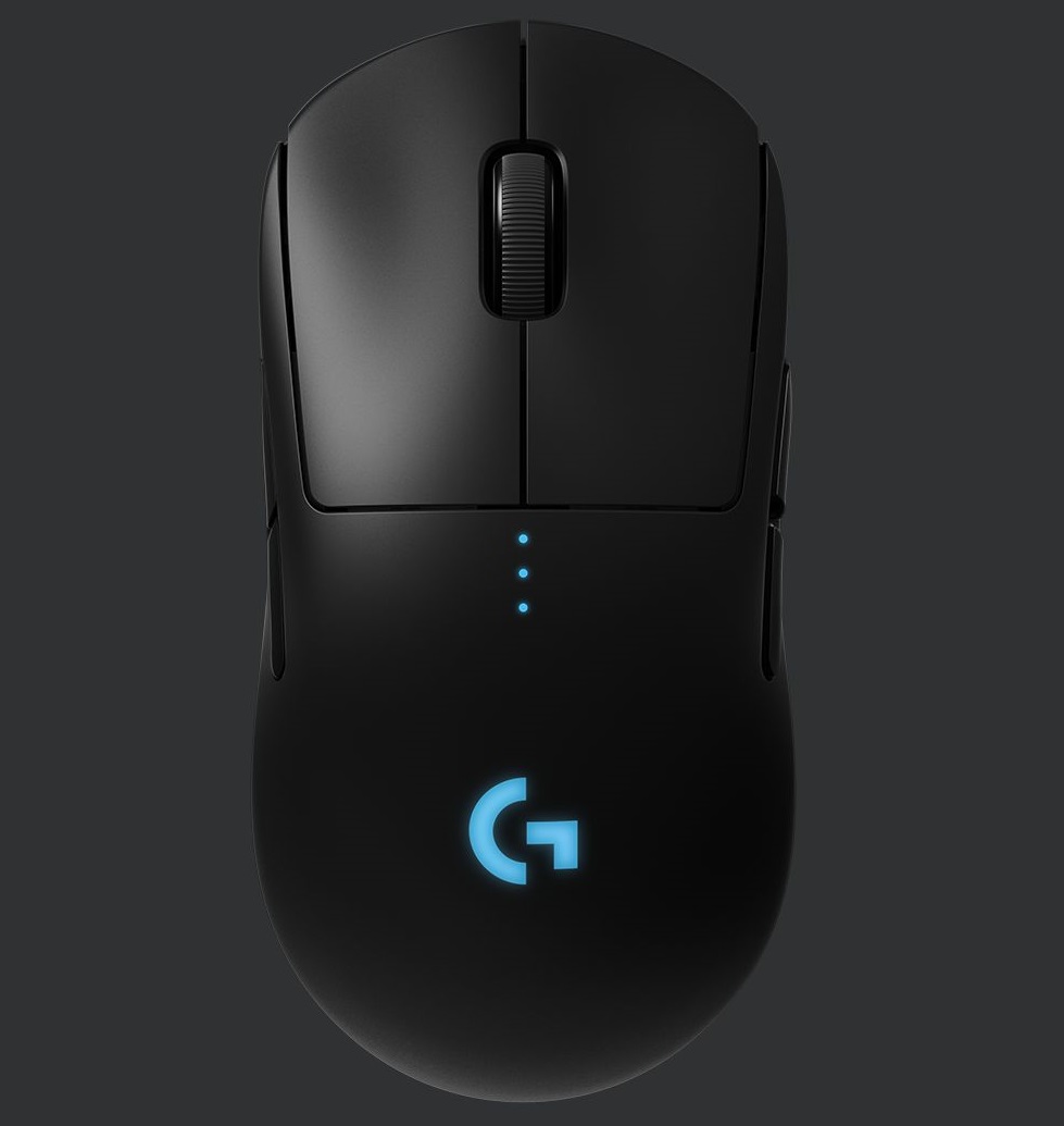  <b>Wireless Gaming Mouse:</b> Logitech G PRO LIGHTSPEED RGB, LIGHTSPEED Wireless, HERO 16,000DPI, 2 Year Warranty  